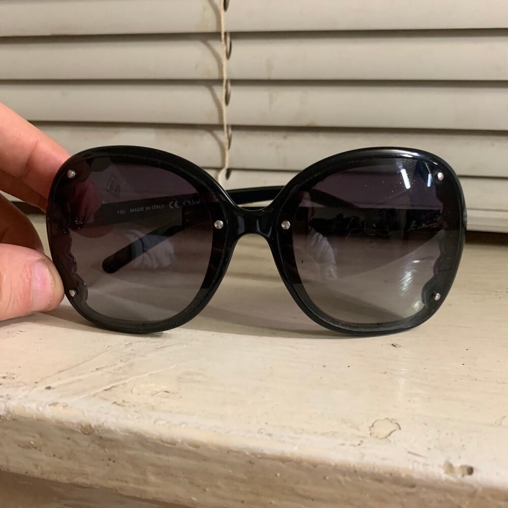 AUTHENTIC CHLOE CE653S SUNGLASSES Women’s butterfly Black sunglasses